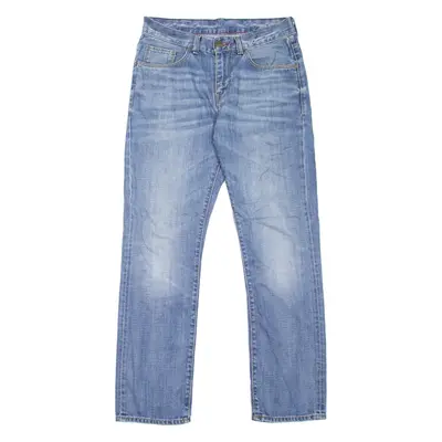 TOMMY HILFIGER Mens Jeans Blue Regular Straight Stone Wash W30 L30