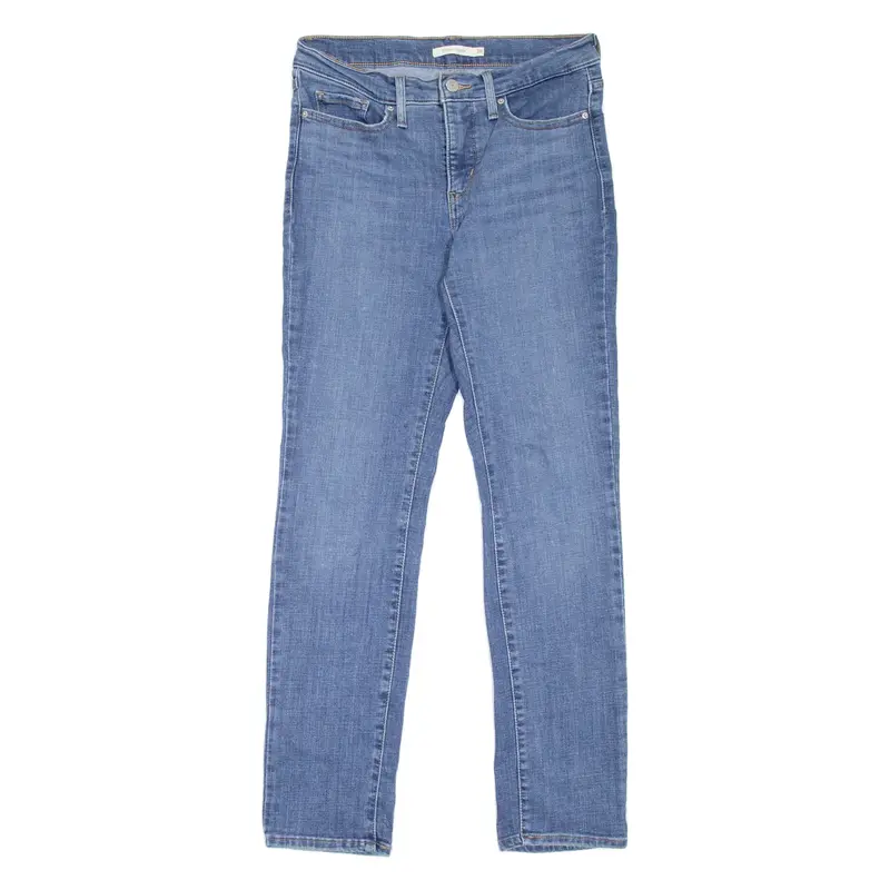 LEVI'S 312 Shaping Womens Jeans Blue Slim Straight W28 L30