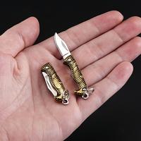 Miniature Gadgets Pocket tool, EDC Ultra Smallest Multifunction Tool (Eagle Handle)，Perfect Keychain-for Daily Household Us...