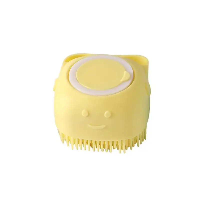 Pet Bath Brush, Pet Bath Massage Tool, Pet Shampoo Massager Brush, Dog & Cat Grooming Product