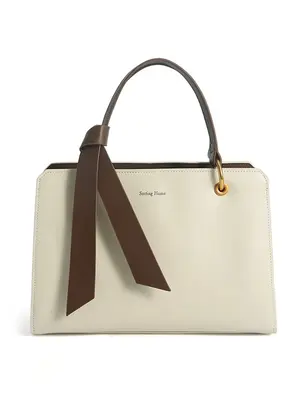 Smting small zippered tote bag