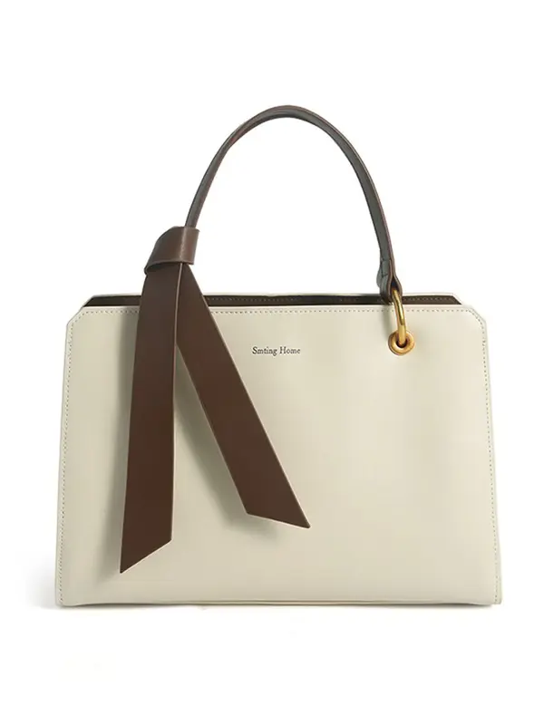 Smting small zippered tote bag