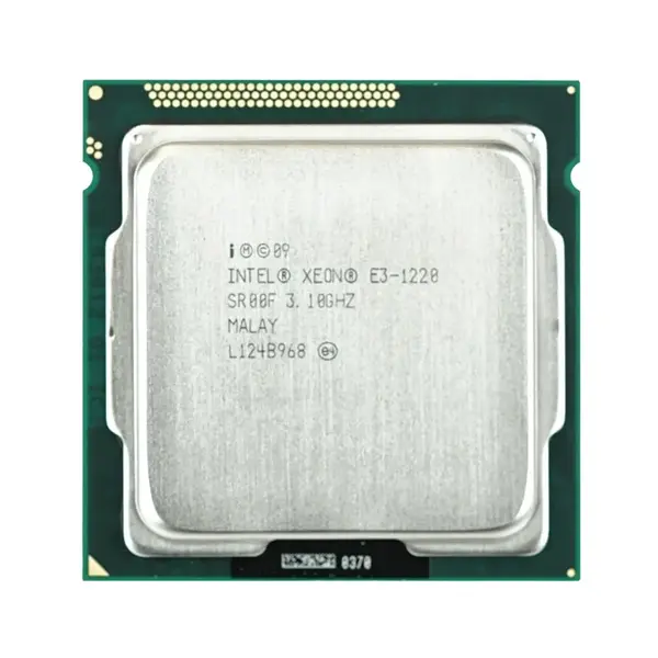 641912-B21 HP 3.10GHz 5.00GT/s DMI 8MB L3 Cache Socket LGA1155 Intel Xeon E3-1220 Quad-Core Processor