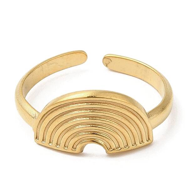304 Stainless Steel Open Cuff Rings