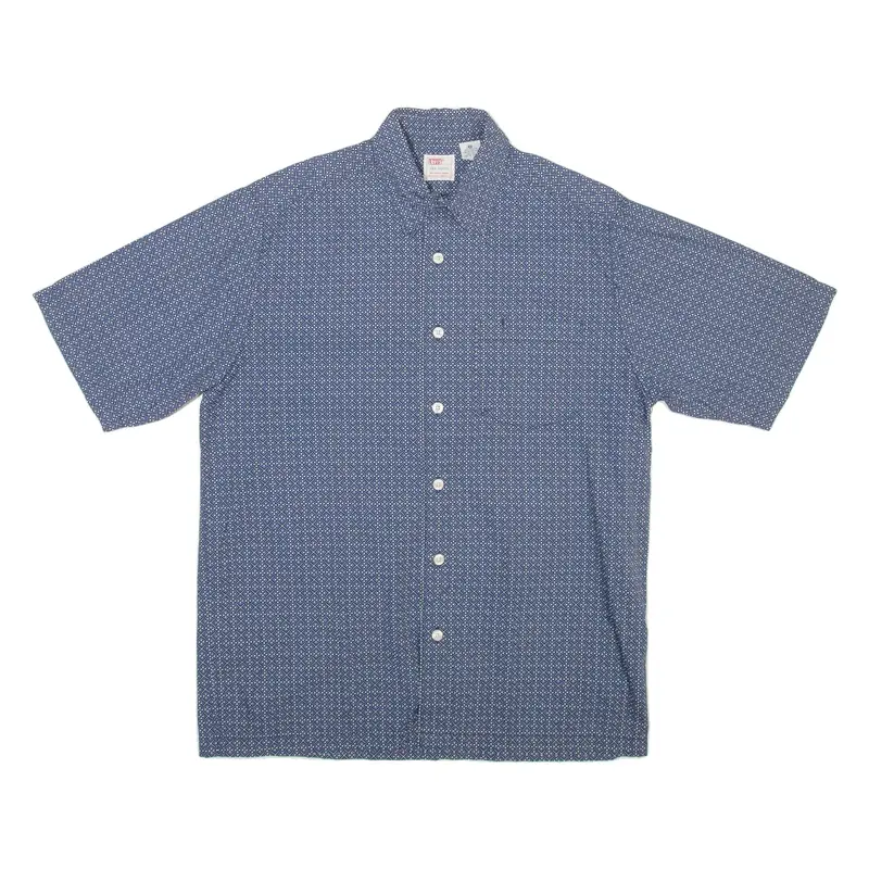 LEVI'S Mens Shirt Blue Check S
