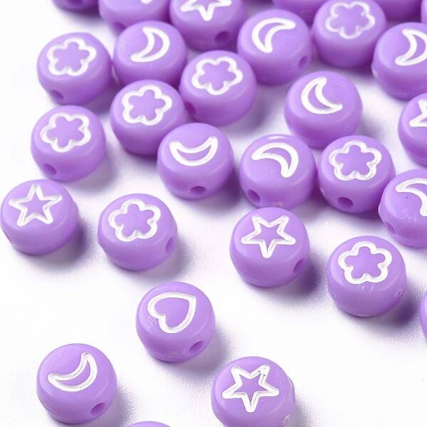 Opaque Acrylic Beads