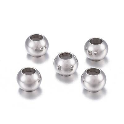 201 Stainless Steel Beads