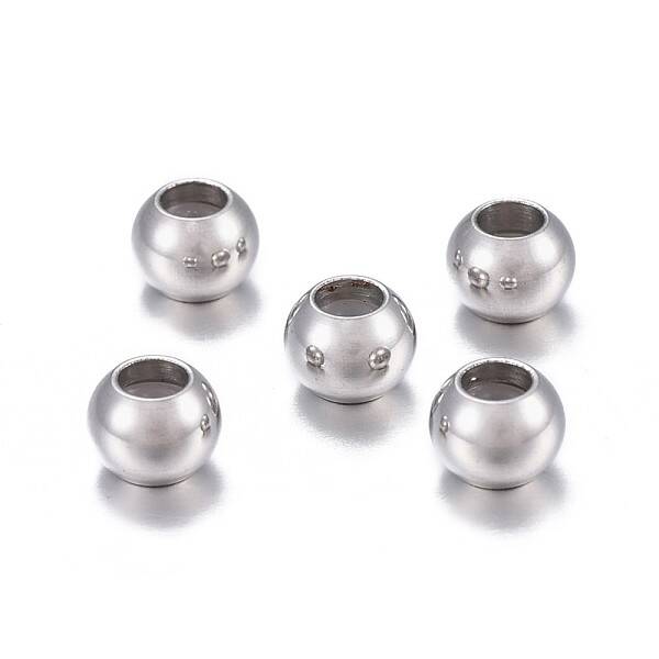 201 Stainless Steel Beads