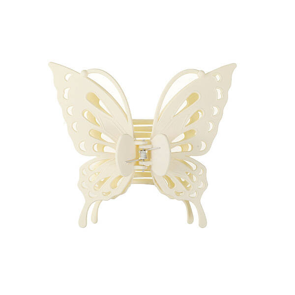 Hollow Butterfly Shape Plastic Large Claw Hair Clips