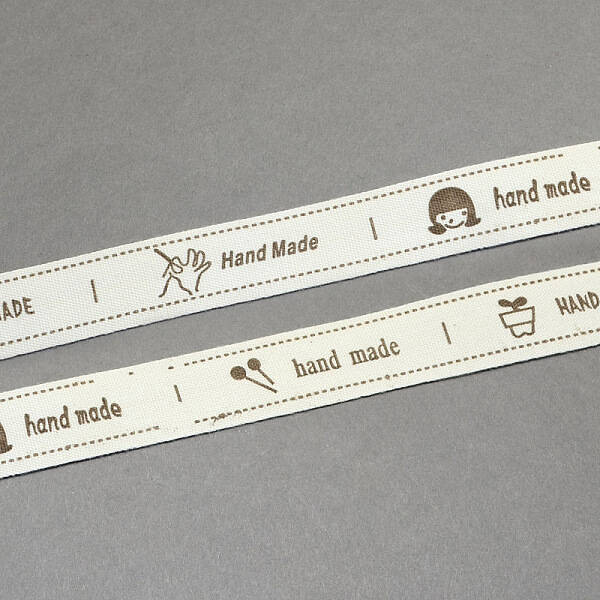 Cartoon Printed Cotton Ribbon