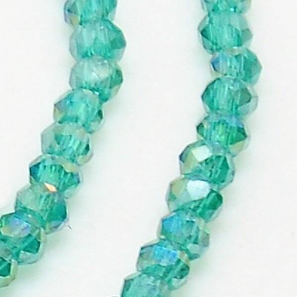 Electroplate Glass Beads Strands