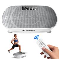 MERACH Slim Vibration Plate Exercise Machine, Whole Body Workout Equipment for Women, Bluetooth and Silicone Pedal, Vibration...