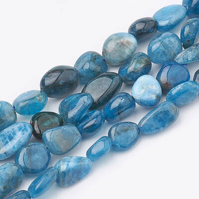 Natural Apatite Beads Strands