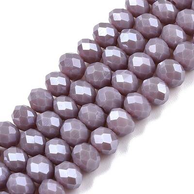 Electroplate Glass Beads Strands