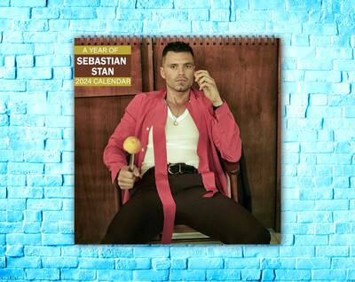 Sebastian Stan Calendar 2024 Celebrity Calendar 2024 Wall Calendar