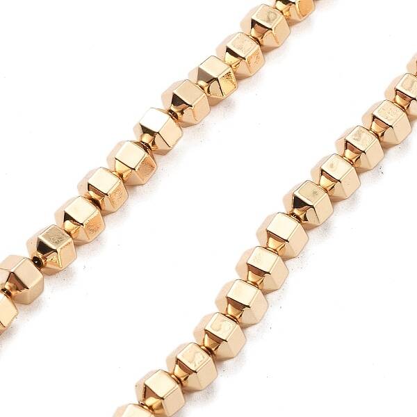 Synthetic Non-magnetic Hematite Beads Strands