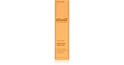 Attitude Oceanly Illuminating Night Cream with Vitamin C 30g