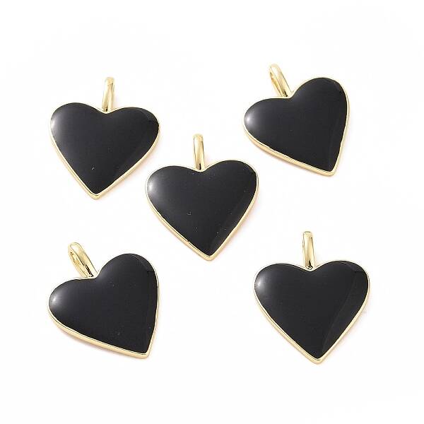Brass Enamel Pendants