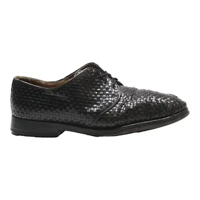 RALPH HARRISON Derby Shoes Black Leather Mens UK 8