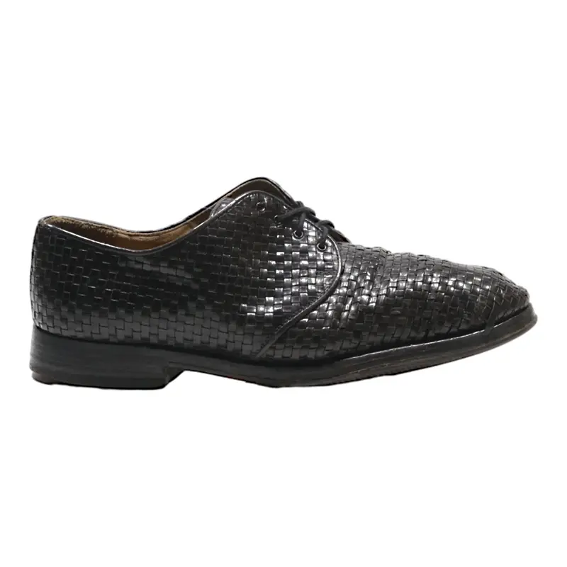 RALPH HARRISON Derby Shoes Black Leather Mens UK 8