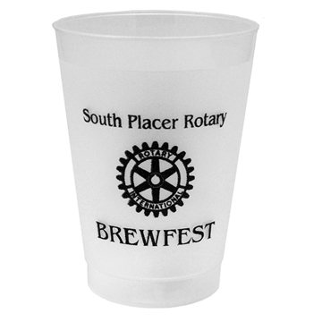 100 Custom 8 oz Frost-Flex Reusable, Unbreakable Plastic Stadium ...