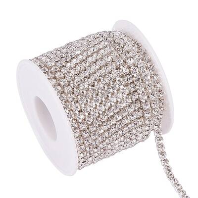 Brass Rhinestone Strass Chains