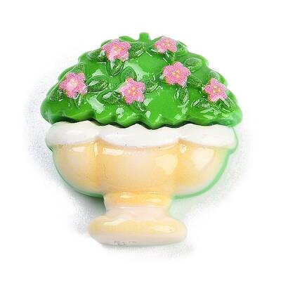 Park Theme Cartoon Resin Cabochons