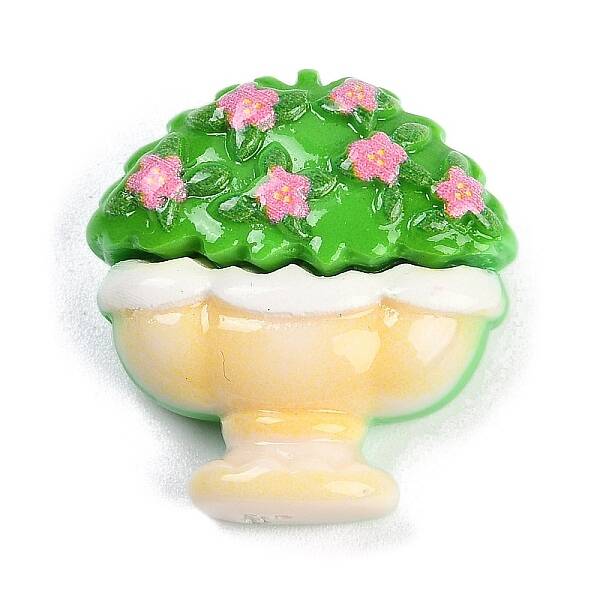 Park Theme Cartoon Resin Cabochons