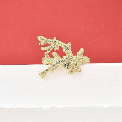 Brass Cuff Rings for Women