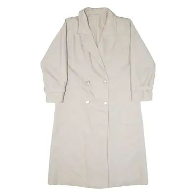 RAVENS Womens Overcoat Coat Beige L