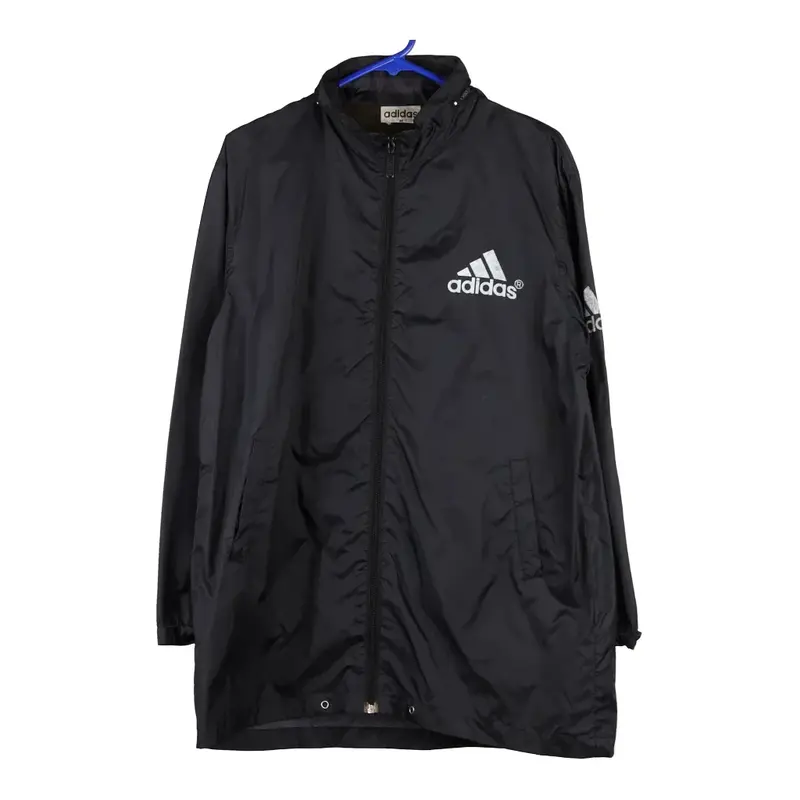 Adidas Windbreaker - Medium Black Nylon