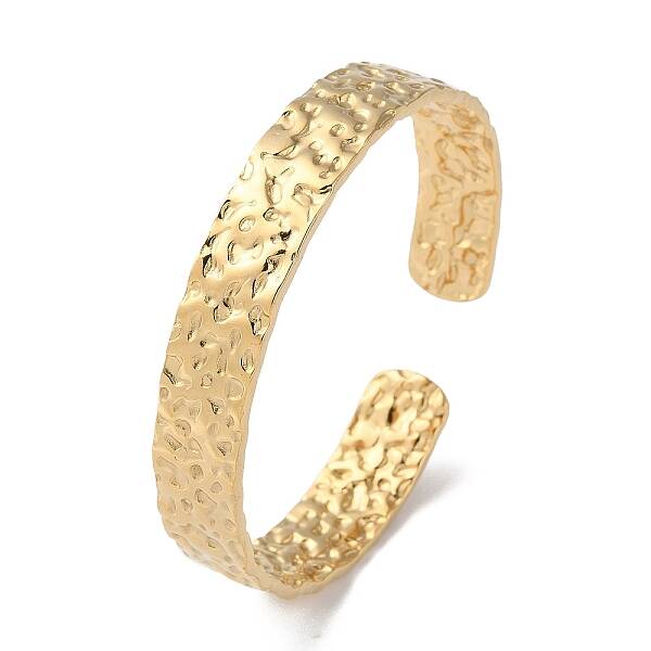 304 Stainless Steel Open Cuff Bangle for Women