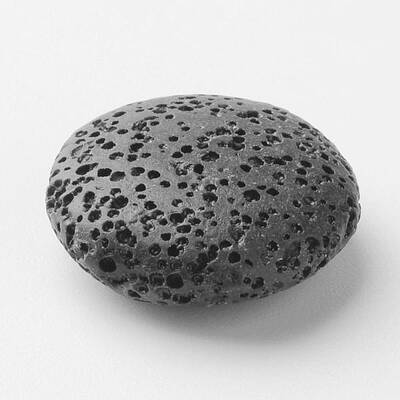 Unwaxed Natural Lava Rock Beads