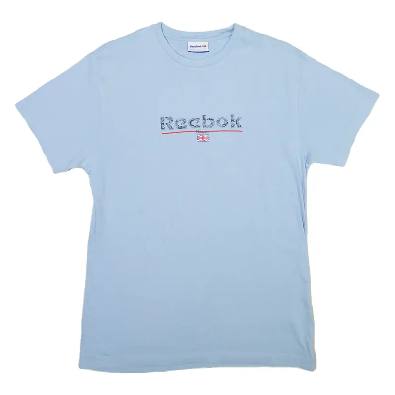 REEBOK Boys T-Shirt Blue XL
