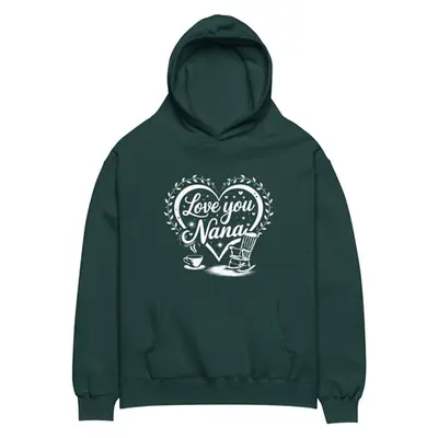 A Hug from Nana – Sentimental Oversized Hoodie