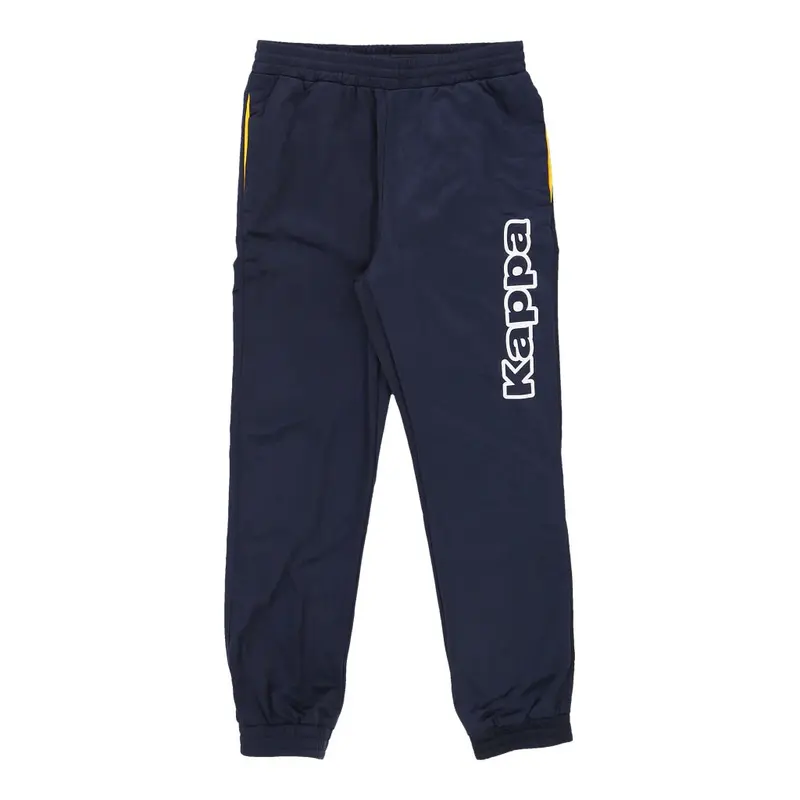 Age 14 Kappa Spellout Tracksuit - Medium Navy Polyester