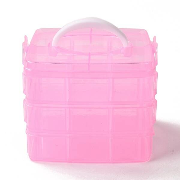 Rectangle Portable PP Plastic Detachable Storage Box