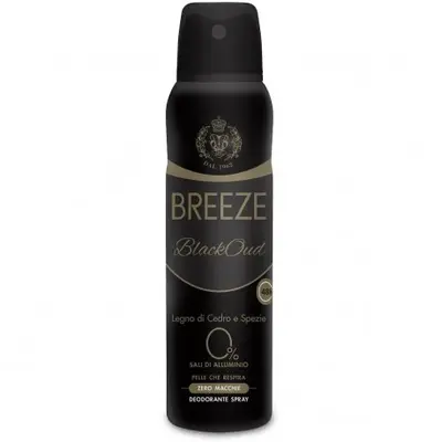 Breeze Deo Spray Black Oud 150 Ml