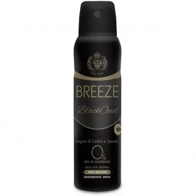 Breeze Deo Spray Black Oud 150 Ml