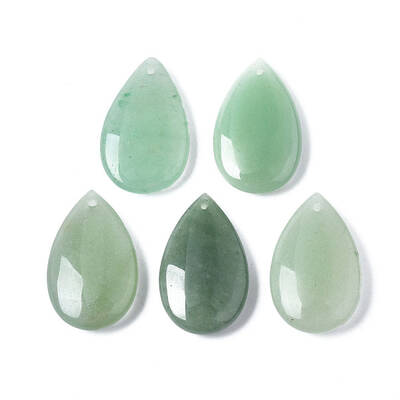 Natural Green Aventurine Pendants