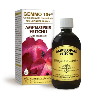 Dr Giorgini gemmo 10+ Canadian vine 500 ml non-alcoholic liquid