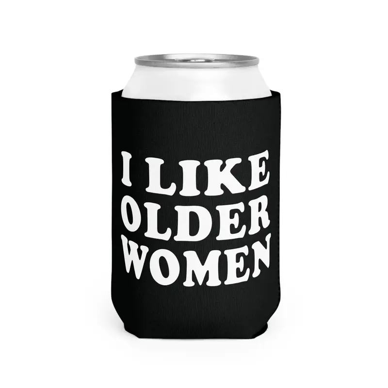 I like older women Can sleeve beer can holder sleeve party summer beach  Can Coolie College Party Drinkware Bottles Tumbler M...