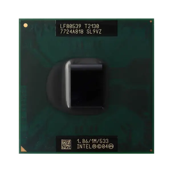 451601-001 HP 1.86GHz 533MHz FSB 1MB L2 Cache Socket PGA478 Intel Pentium T2130 Dual-Core Processor