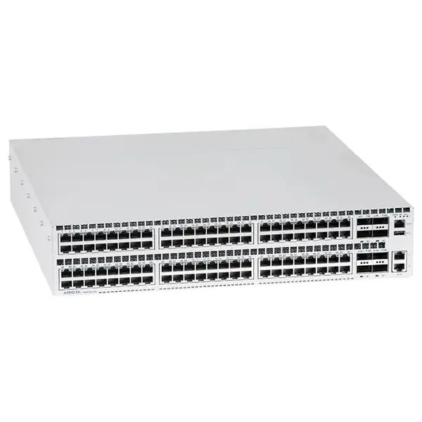 Arista DCS-7050TX2-128-F | 7050X2 96x 10GbE (1/10GBASE-T) and 8x QSFP+ Switch Front-to-rear Airflow 2x AC Power Supplies 2x C...