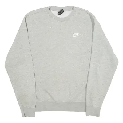 NIKE Womens Sweatshirt Grey S