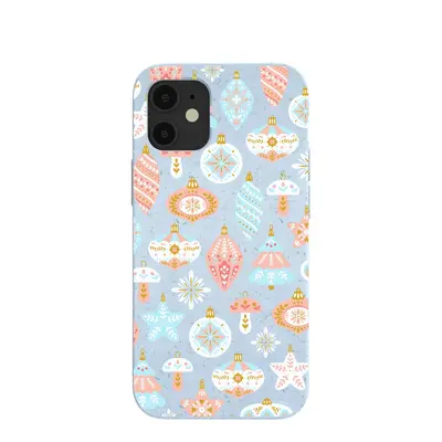 Powder Blue Bauble Blues iPhone 12 Mini Case