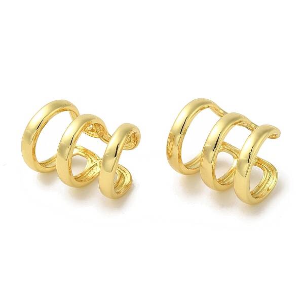 Rack Plating Brass Clip-on Earrings