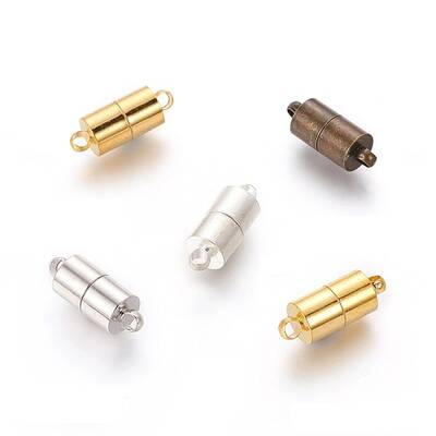Brass Magnetic Clasps with Loops
