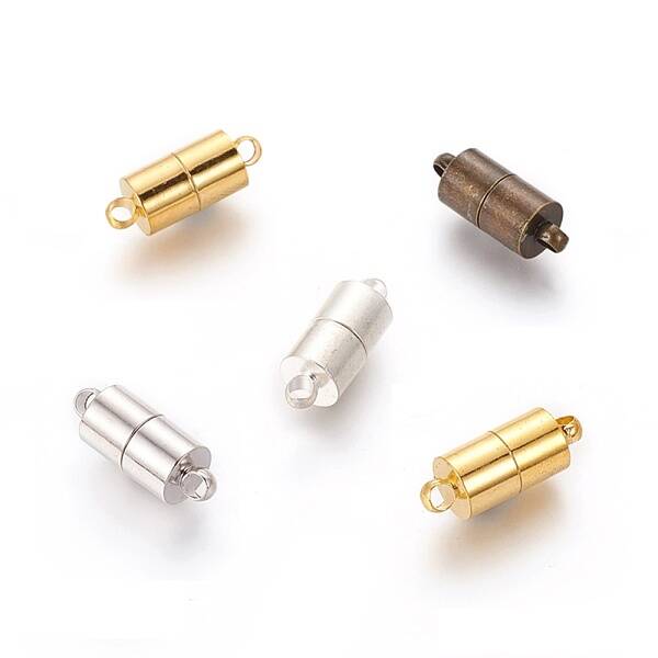 Brass Magnetic Clasps with Loops