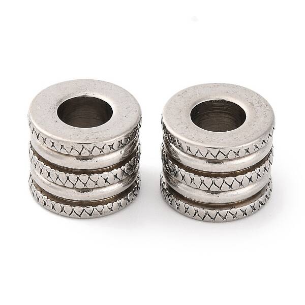 Non-Tarnish 304 Stainless Steel European Beads